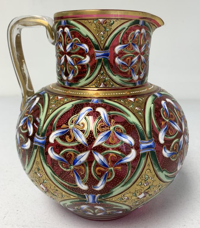 Moser Style Victorian Pitcher (1 of 4)