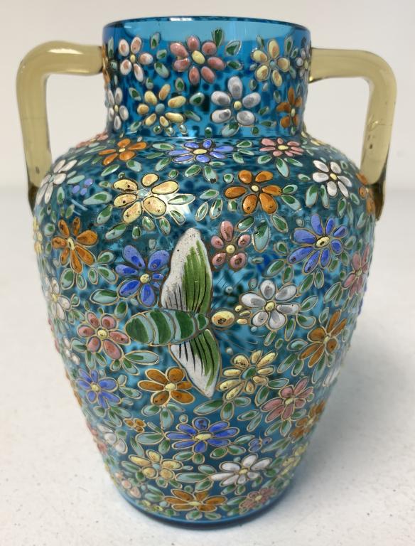Moser Style Victorian Vase (1 of 5)
