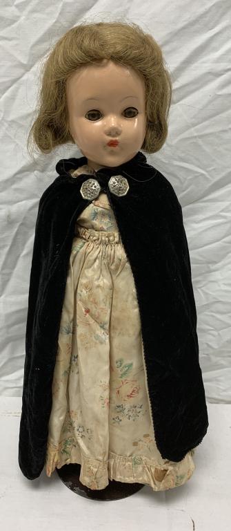One doll with stand-metal Effanbee tag on wrist: Some Damage, See Photos, as is, Dolls & Clothing Have an Odor