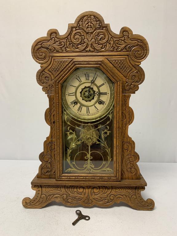 Waterbury Mantle Clock (1 of 7)