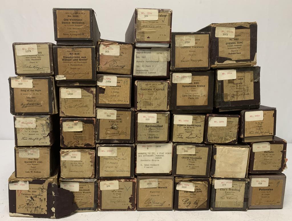 30+ Player Piano Music Rolls (1 of 4)