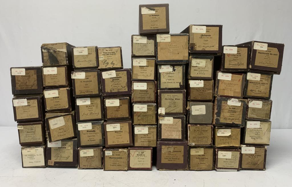 45+ Player Piano Music Rolls (1 of 5)