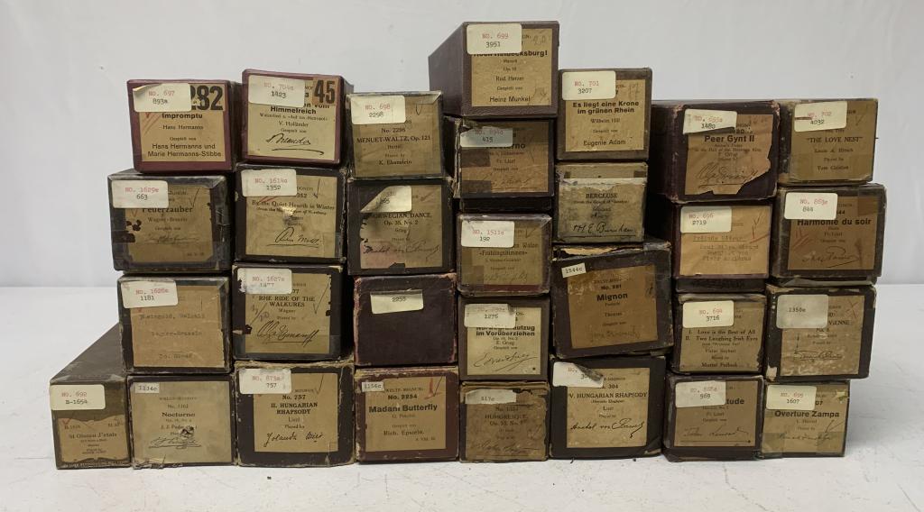 25+ Player Piano Music Rolls (1 of 5)
