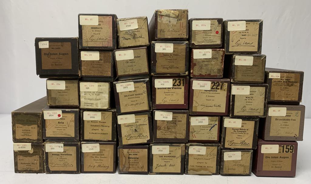 30+ Player Piano Music Rolls (1 of 4)