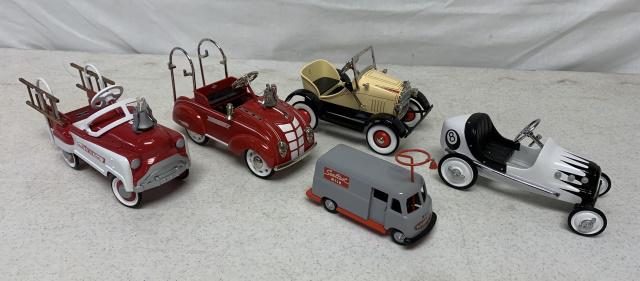 lot of 5 Hallmark Kiddie Kar Classics: all numbered, all in good shape, no boxes