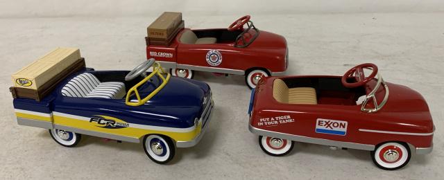 3 Crown Premiums die cast pedal cars (1 of 8)