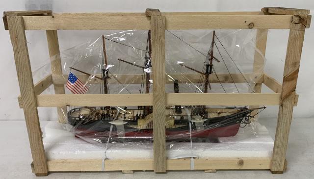 SS California Wooden Model Boat (1 of 6)