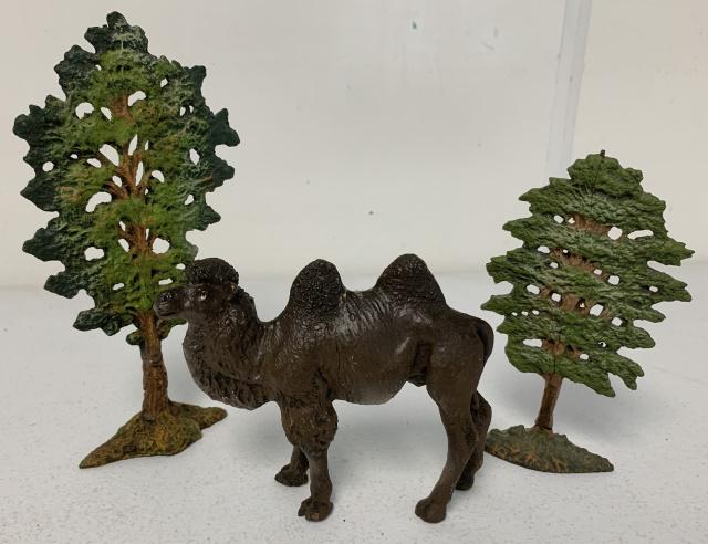 2 Elastolin trees and composition camel (1 of 10)