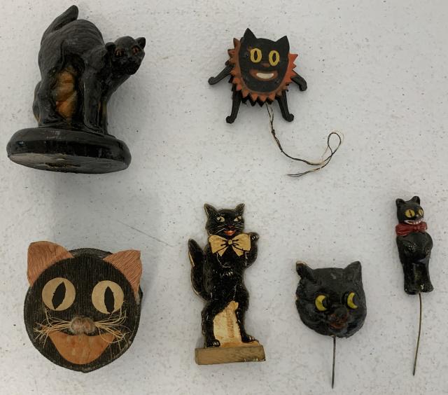 6 black cat items, some Halloween (1 of 14)