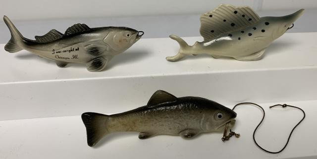 3 Celluloid Fish Tape Measures (1 of 3)