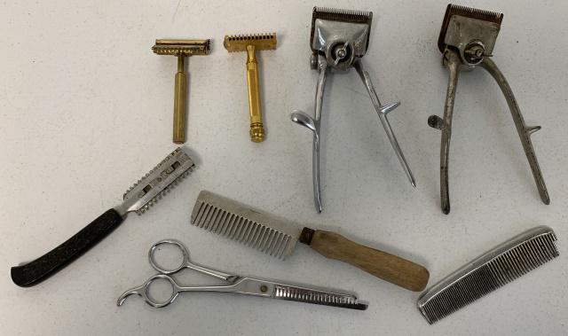 lot of 8 grooming items, razors, clippers, etc (1 of 2)