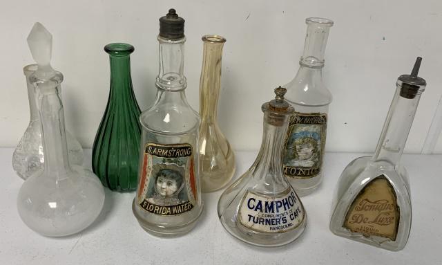 8 pcs barber bottles (1 of 14)