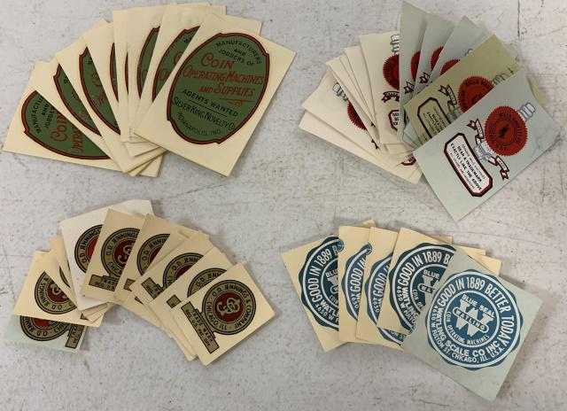 30+ Slot Machine Decals (1 of 4)