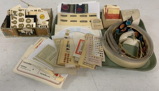 50+ Slot Machine Payout Fronts & Decals (1 of 5)