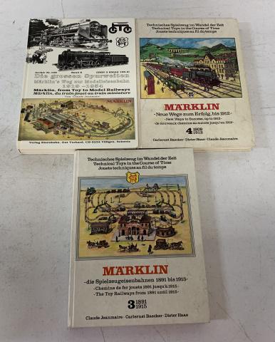 lot of 3 Marklin Train Catalog Books (1 of 4)