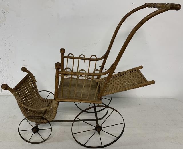 child's convertible baby doll carriage (1 of 5)