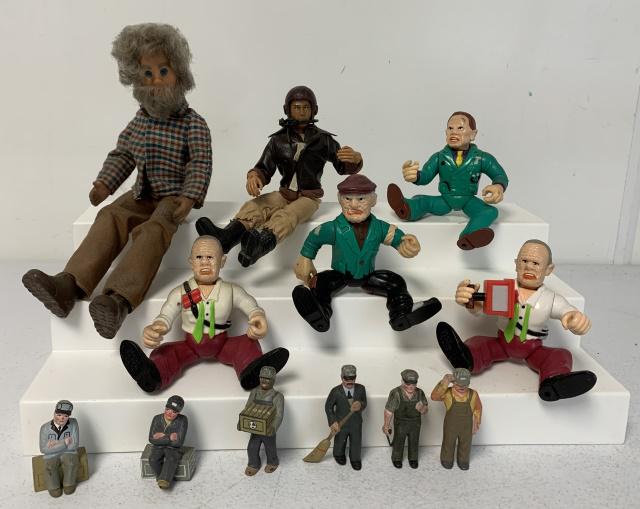 lot of 12 Disney, Mattel, Lionel Figures (1 of 6)