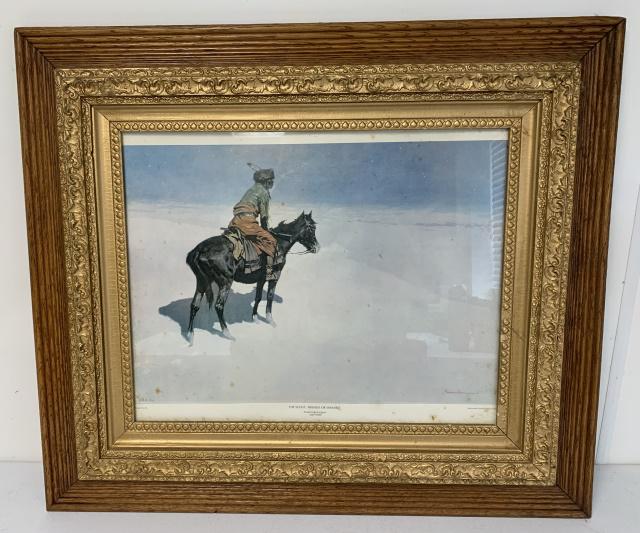 Frederic Remington The Scout Framed Print (1 of 6)
