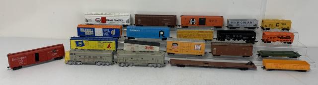 15+ HO Train Engines, Boxcars, Coal Cars, others (1 of 8)