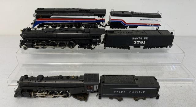 (6) Model Train Engines & Coal Cars (1 of 6)