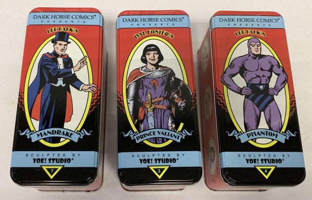 Mandrake, Prince Valiant and Phantom statues (1 of 5)