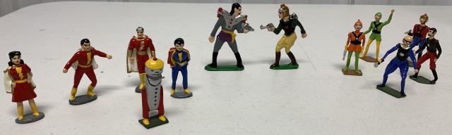 12 painted metal space figures (1 of 11)