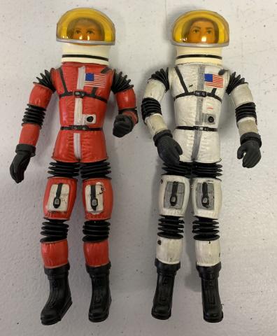 2 1966 Mattel Major Matt Mason figures (1 of 4)
