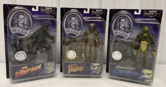 3 Universal Studios Monsters action figures (1 of 2)