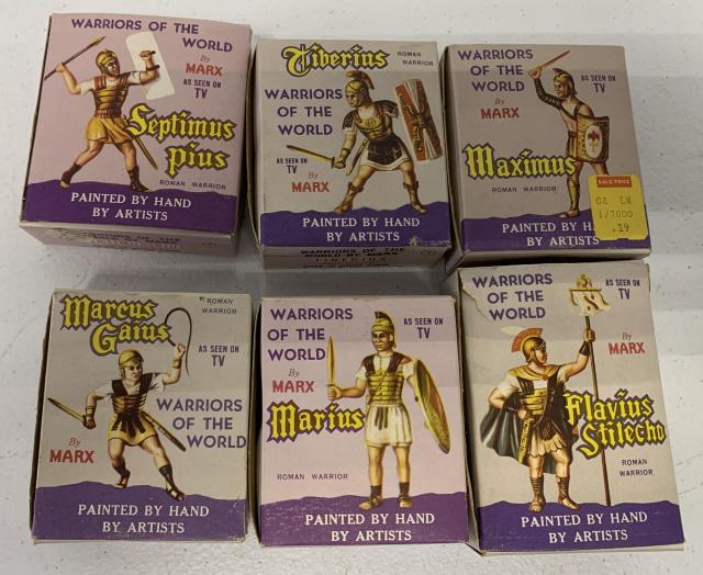 6 Marx Warriors of the World in boxes (1 of 10)