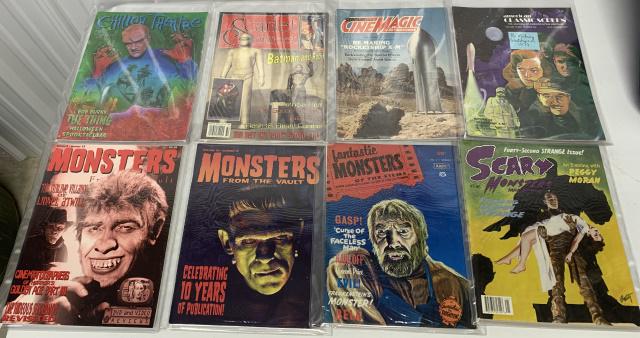 8 asst. Sci-fi /horror movie magazines (1 of 6)