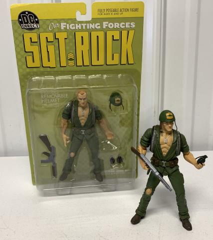 2 DC Direct Sgt. Rock Action figures (1 of 2)