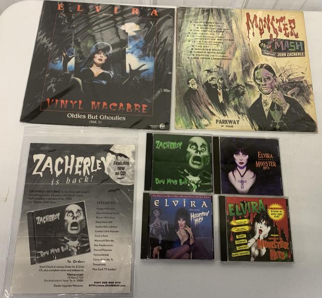 Elvira, Monster Mash and Zacherley recordings (1 of 9)