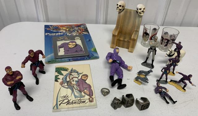 Phantom figures, shot glasses, rings, puzzle (1 of 12)