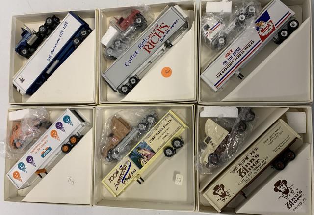 6 Winross Trucks in boxes (1 of 3)