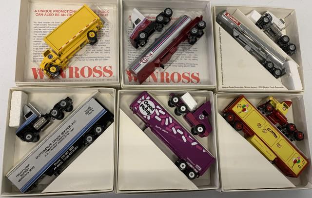 6 Winross Trucks in boxes (1 of 3)