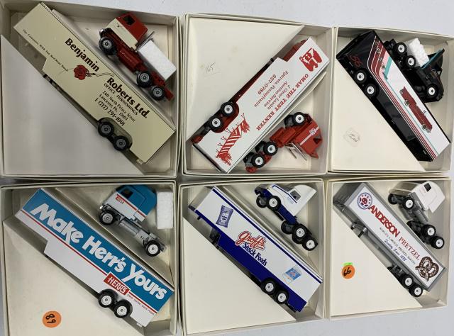 6 Winross Trucks in boxes (1 of 3)