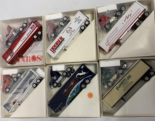 6 Winross Trucks in boxes (1 of 3)