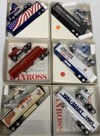 6 Winross Trucks in boxes (1 of 3)