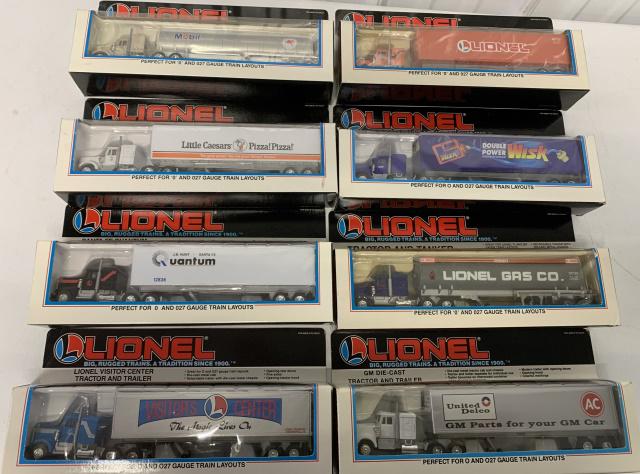 8 Lionel Tractor Trailers (1 of 13)