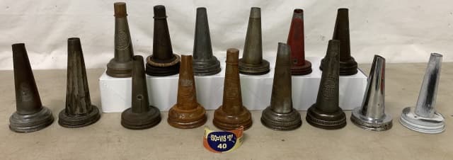 (16) Oil Spouts, caps, Viscosity Neck Band (1 of 6)