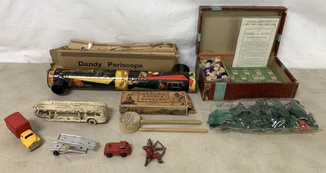 (8)Marks Periscope, Lotto, Army Men, Trucks (1 of 8)