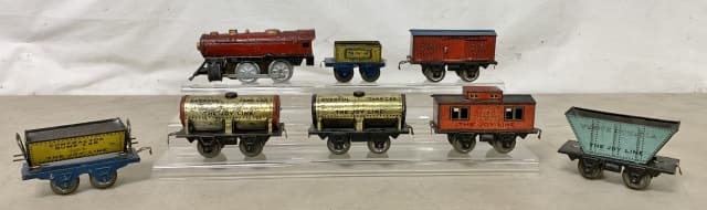 lot of 8 The Joy Line Windup Train (1 of 5)