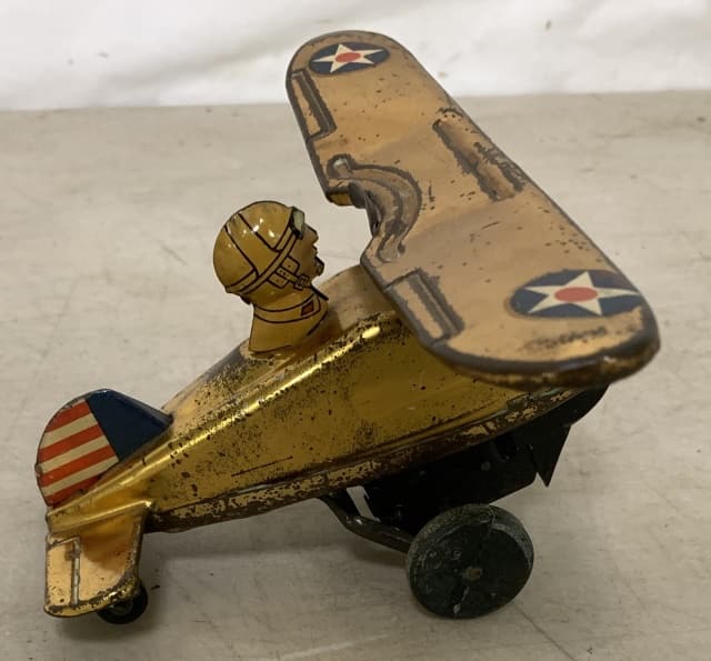Marx tin wind-up Looping Airplane (1 of 6)