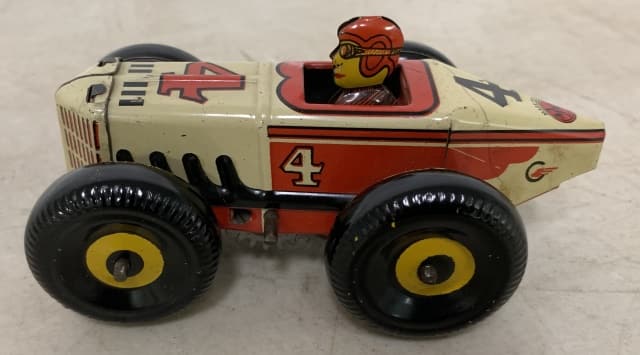 Marx wind-up mini racer (1 of 4)