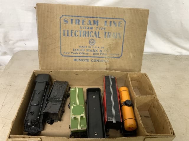 Marx Hudson & Pacific train in box (1 of 5)