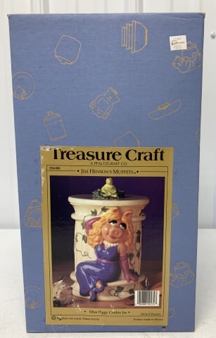 Miss Piggy Cookie Jar w/ Box (1 of 2)