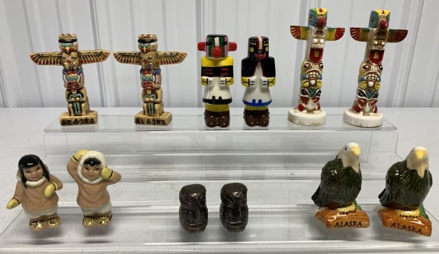 (6) Pairs Alaska S&p Shakers (1 of 5)