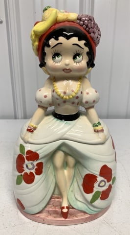 Vandor Hand Painted Lady Dancer Cookie Jar (1 of 3)