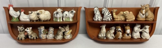 12 1989 Franklin Mint Noah's ark S&P sets (1 of 6)