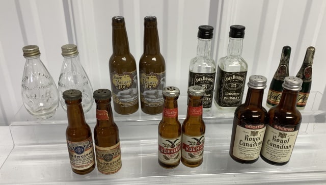 7 S&P sets, mostly advertising beer and whiskey (1 of 3)